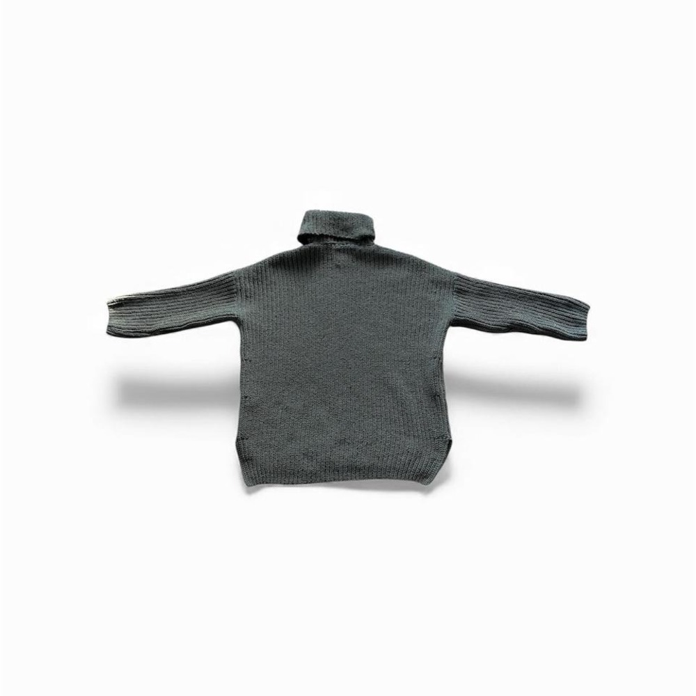 Abercrombie‎ & Fitch green turtleneck sweater